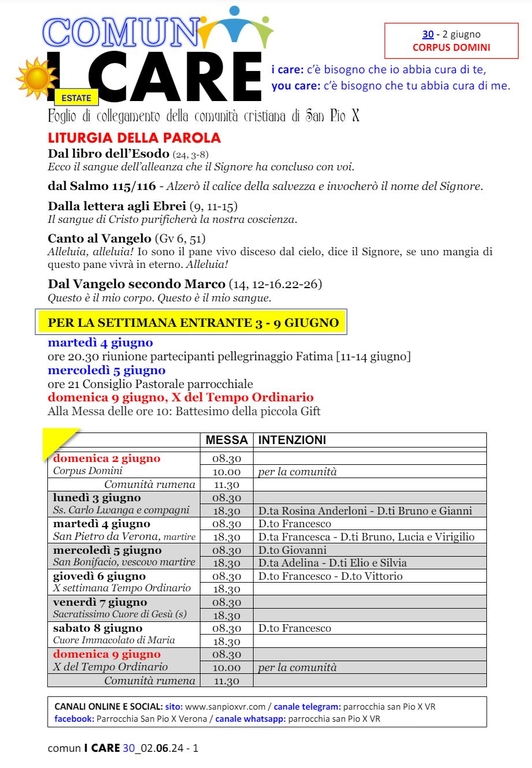 Comun I Care 2 Giugno pag.1
