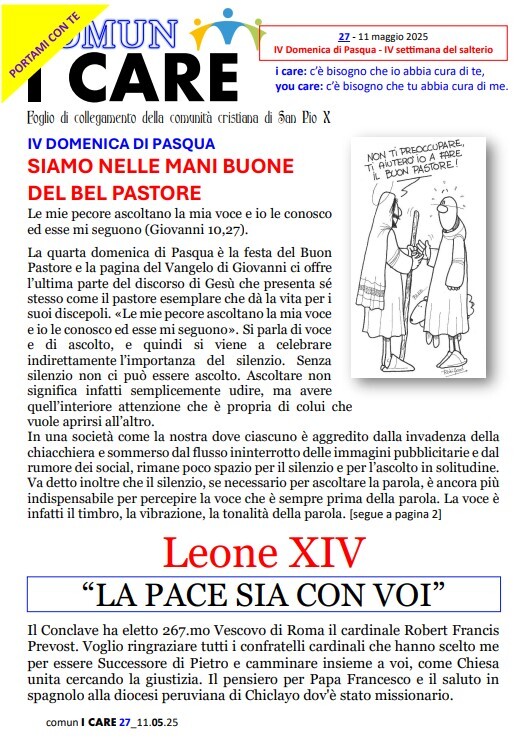 Comun I Care 10 Maggio pag. 1