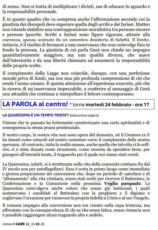 Comun I Care 14 febbraio pag. 4