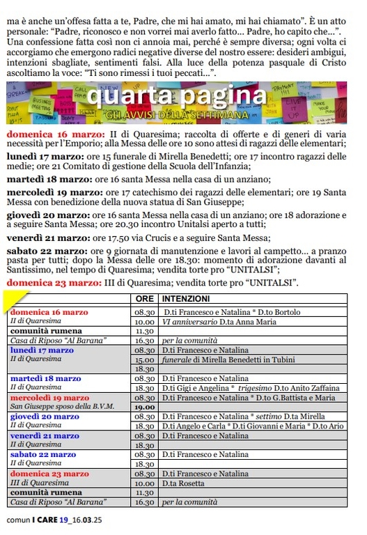 Comun I Care 15 Marzo pag. 1