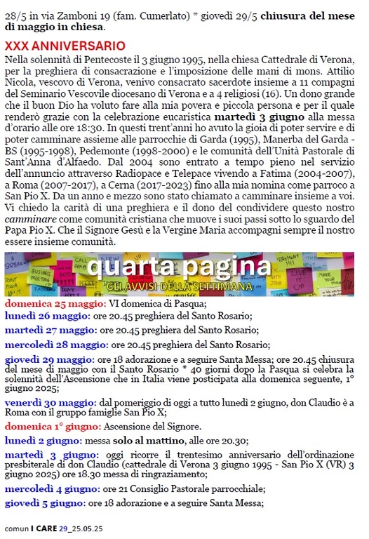 Comun I Care 24 Maggio pag.1