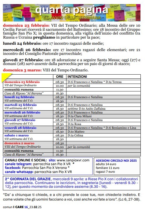 Comun I Care 26 febbraio pag. 2