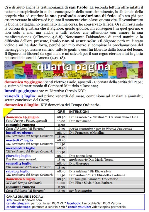 Comun I Care 28 Giugno pag. 1