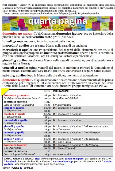 Comun I Care 30 marzo pag. 1