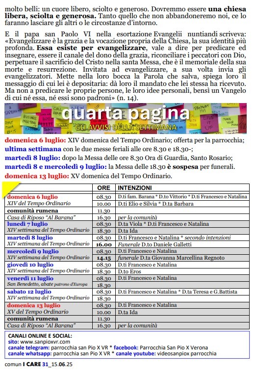 Comun I Care 6 luglio pag. 1