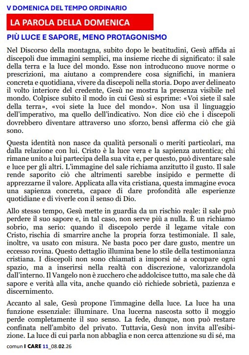 Comun I Care 7 febbraio pag. 4