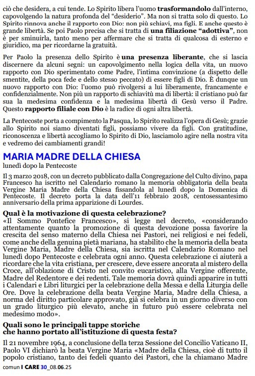 Comun I Care 7 giugno pag.1