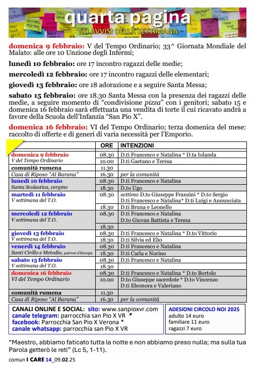 Comun I Care 8 Febbraio pag. 4