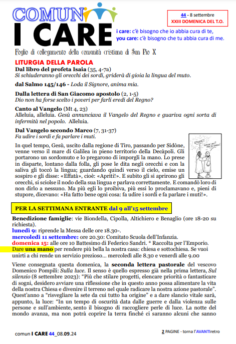 Comun I Care 8 Settembre pag. 2