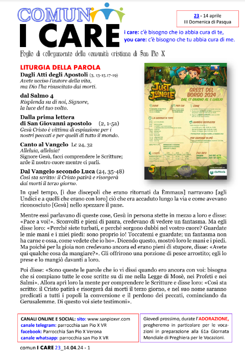 Comun I care 14 Aprile pag. 1