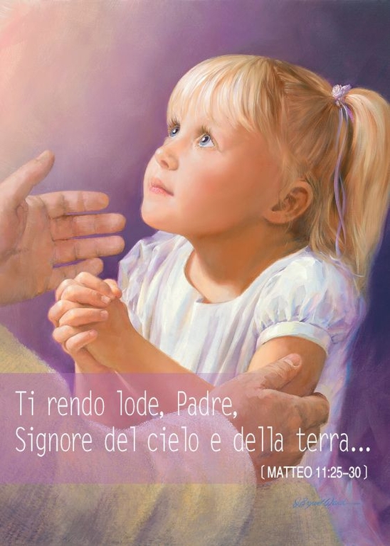 Ti ringrazio Signore